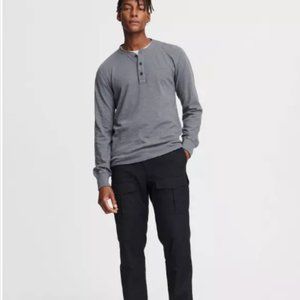 RAG & BONE - Classic Long Sleeve Henly (gray)